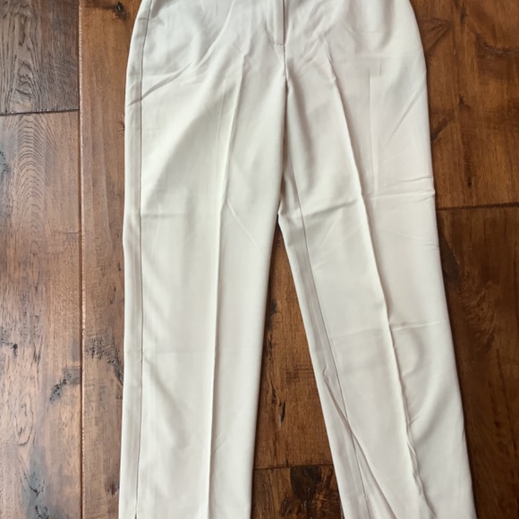 EVAN PICONE. LADIES LIGHT TAN COTTON CASUAL PANTS. SIZE 8. - Picture 4 of 8
